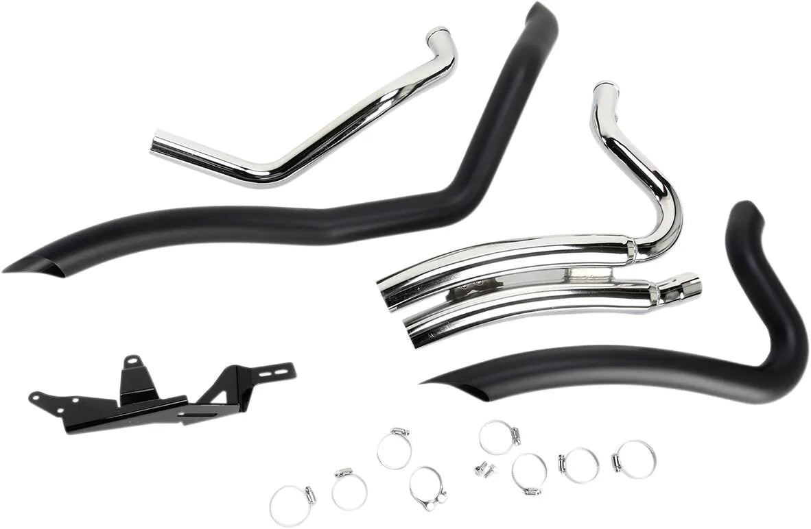 Układ Wydechowy Cobra Speedster Swept Short - Czarny | Motocyklowy Wydech 2w2