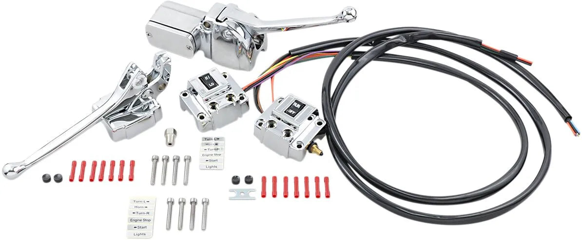 Drag Specialties Handlebar Control Kit - Chrome