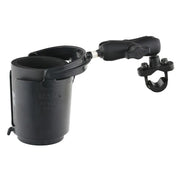 Ram Mounts Handlebar Rail Mount With Drink Holder