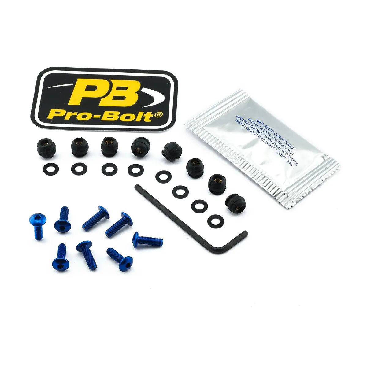 Pro Bolt Aluminium Screen Bolt Kit