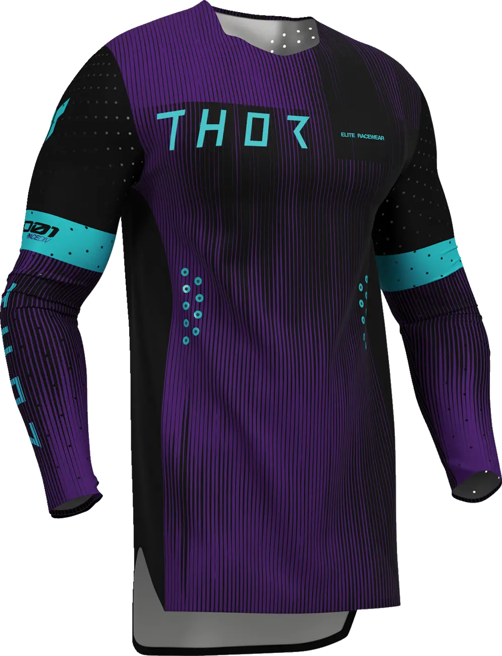 Thor Sportmode Vanish Jersey Black/Purple