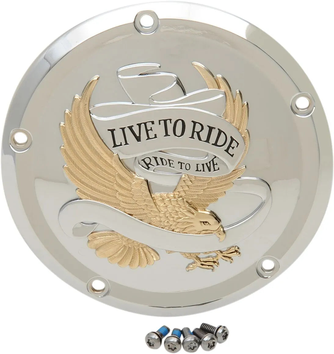 Drag Specialties Live To Ride Derby Cover