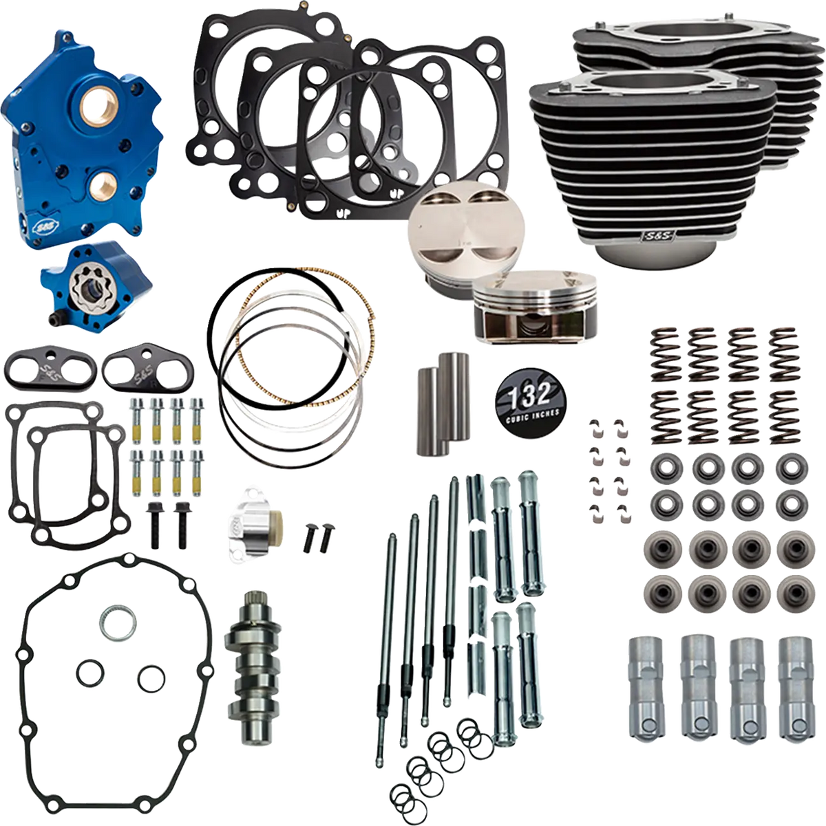S&S Cycle 132" Power Package VVT for M8 Engines