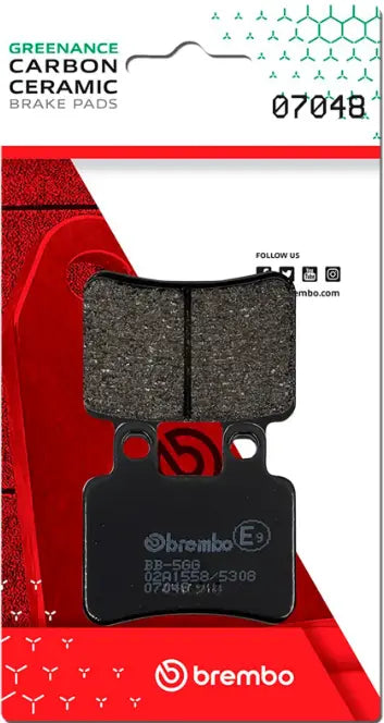 Oryginalne klocki hamulcowe Brembo Carbon Ceramic Prime Line