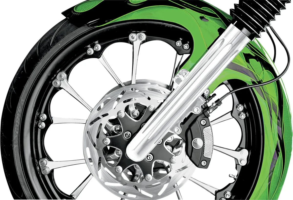Arlen Ness Dual-disc Hot Legs Fork - Chrome
