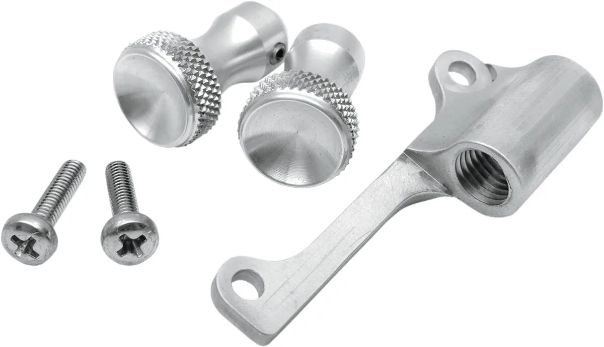 Todd's Cycle Mikuni Enrichener Cable Relocation Bracket Kit Raw
