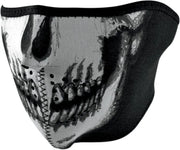 Zan Headgear Neoprene Half Mask Glow Skull Face