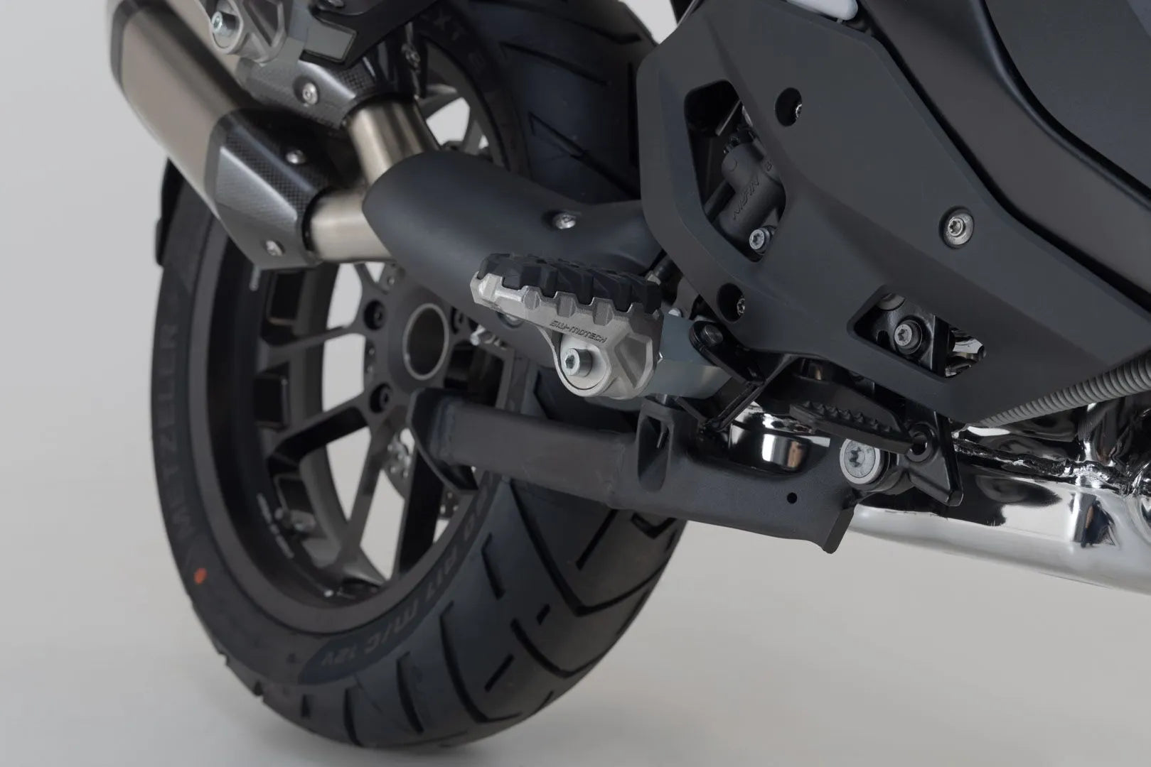 Sw-motech Evolution Footrest Kit - Adjustable Motorcycle Pegs