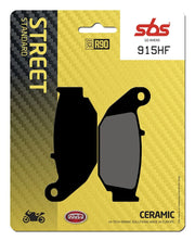 Sbs Hf Street Ceramic Organiczne Klocki Hamulcowe - Tył