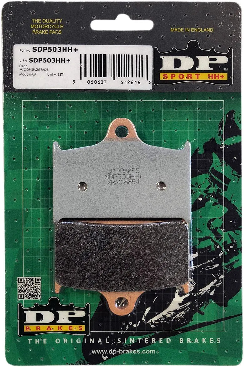 Dp Brakes Standard Spiekane Metaliczne Klocki Hamulcowe - Przód i Tył