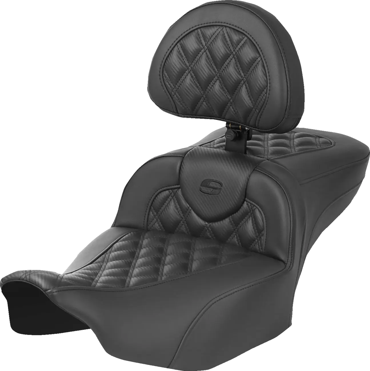 Saddlemen Roadsofa Extended Reach Heated Seat - For Harley Davidson