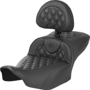 Saddlemen Roadsofa Extended Reach Heated Seat - For Harley Davidson