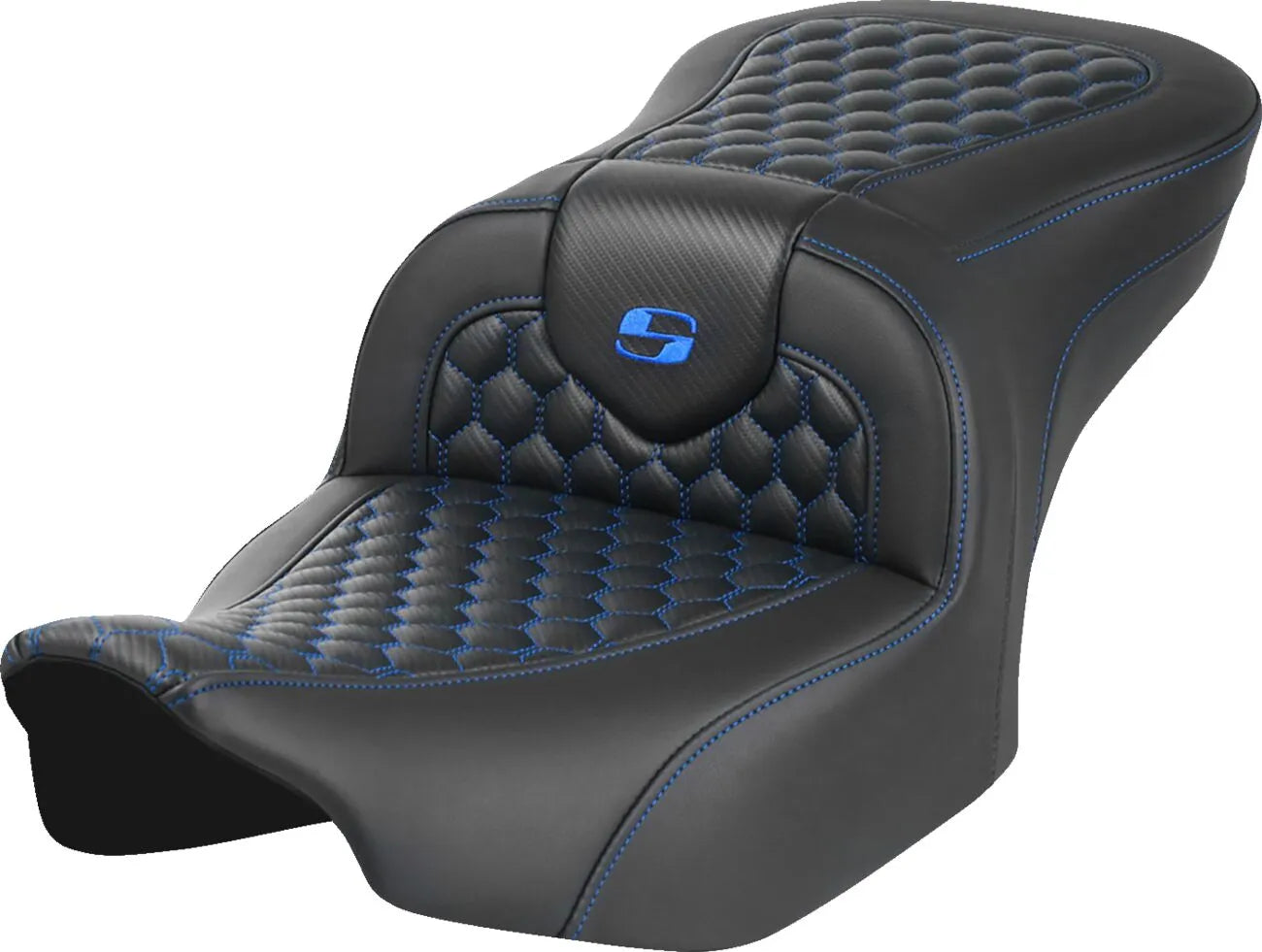 Saddlemen Honeycomb Roadsofa Seat - For Harley Davidson
