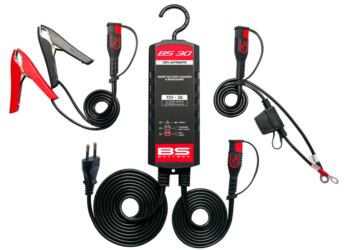 Bs Battery BS30 Charger 12V 3A UK Plug