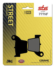Sbs Hf Street Ceramic Organic Klocki Hamulcowe - Tył