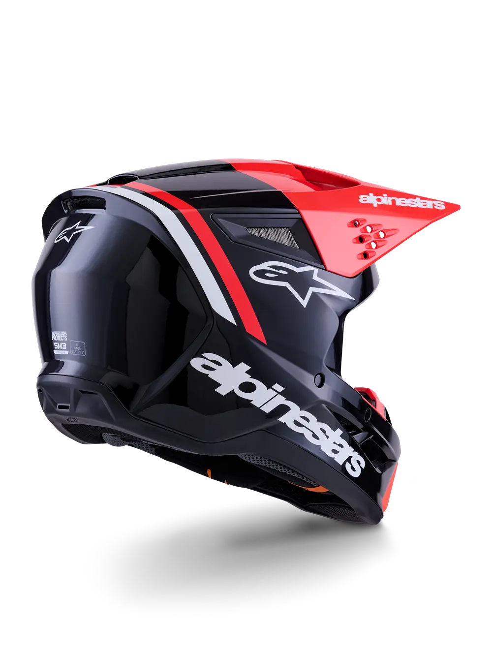 Alpinestars SM3 Radium Helmet Black/Red/White