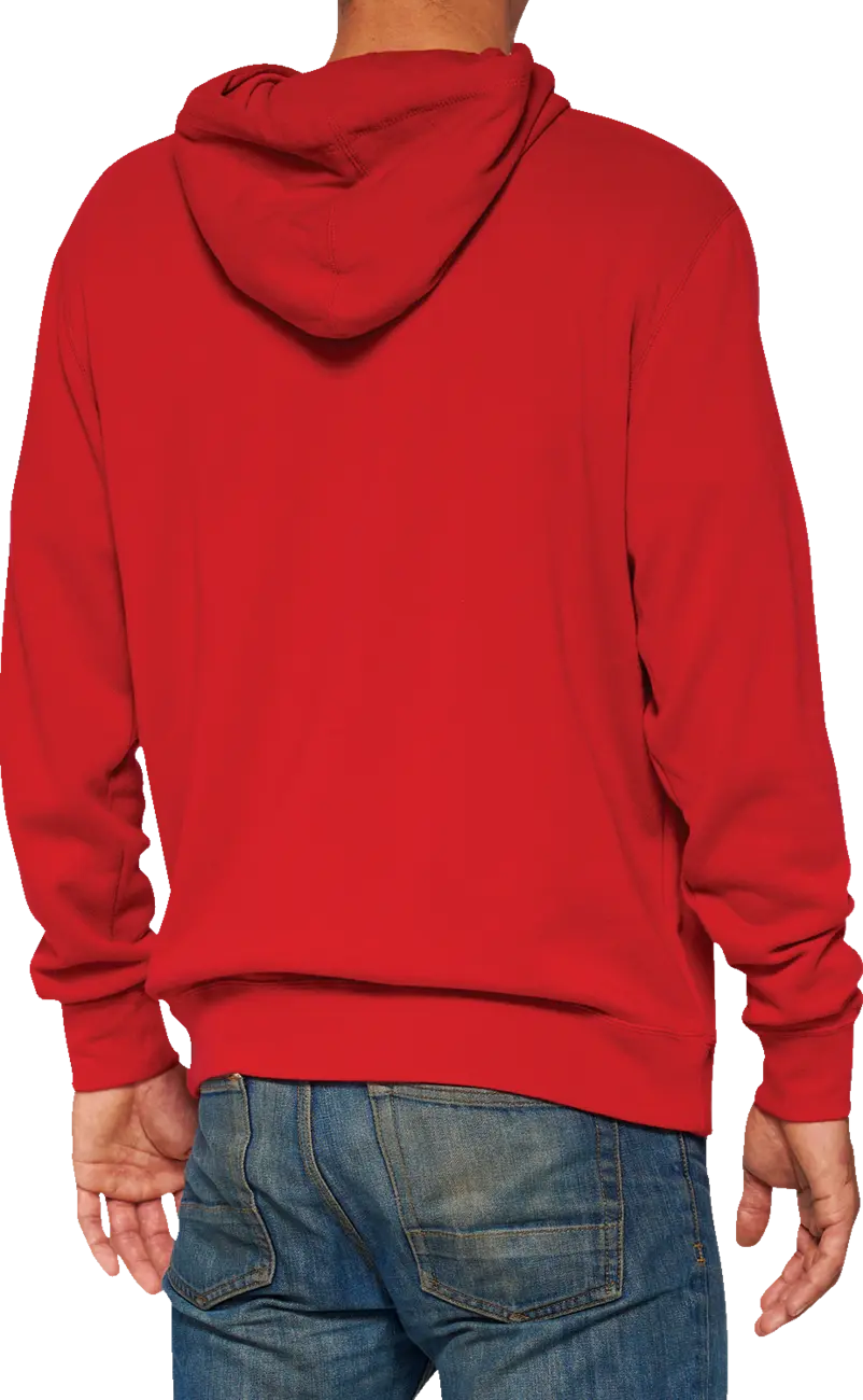 100% Icon Pullover Hoodie Red