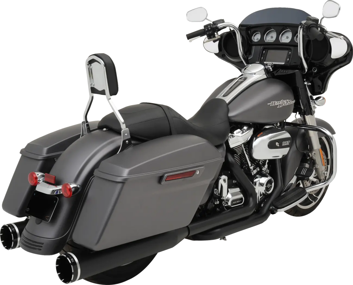 Khrome Werks Dominator-SR Black Exhaust W/O End Cap HD 2017+