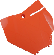 Ufo Replacement Front Number Plate Ktm Orange