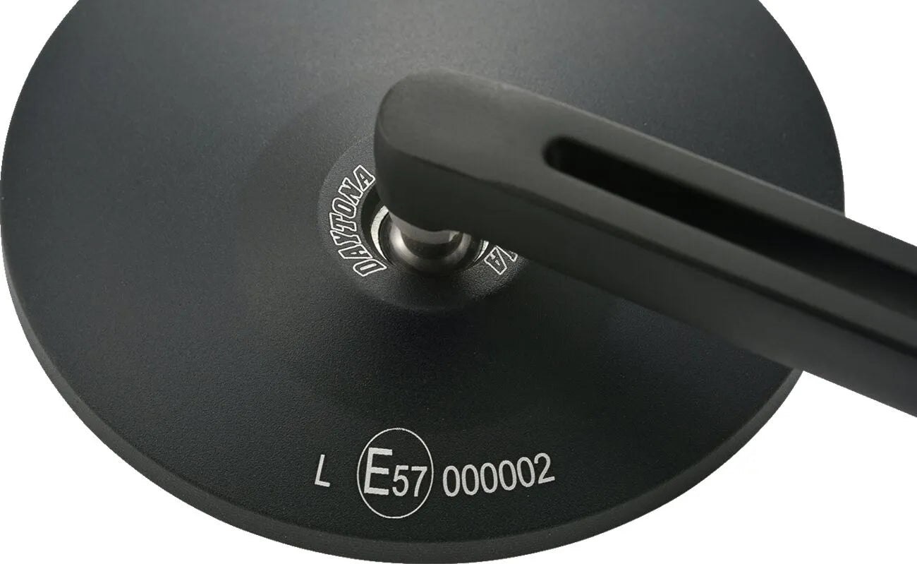 Daytona E-marked Mirror - Premium Side View