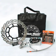 Moto-master Supermoto Racing Kit Przedni 320mm Flame Disc