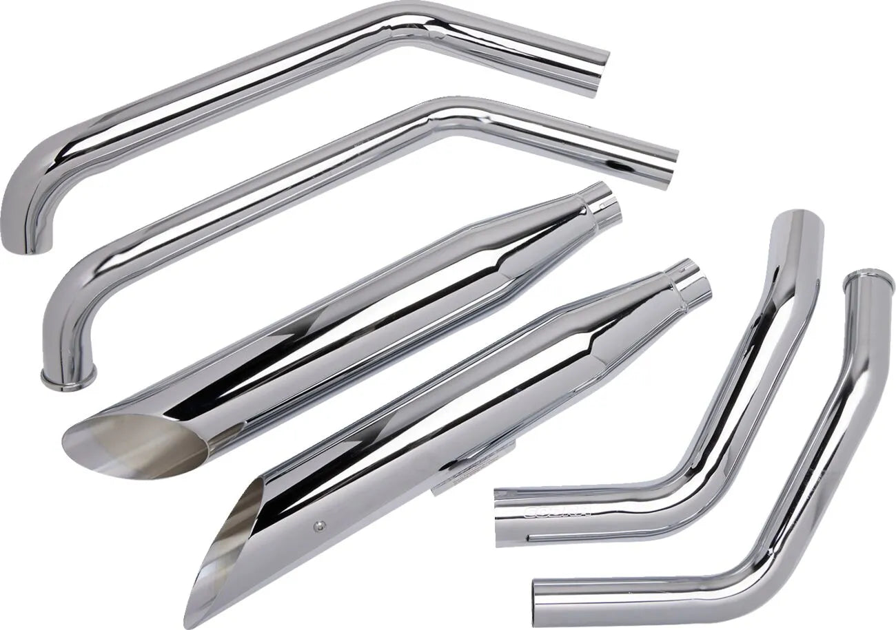 Cobra Classic Deluxe Układ Wydechowy Pełny System Chrom