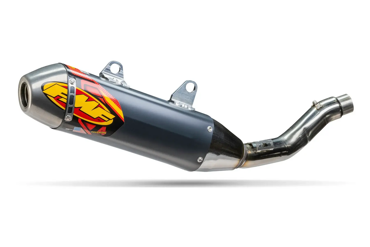 FMF PowerCore 4 HEX Slip-On Muffler for CRF250F '24 CRF300F '26