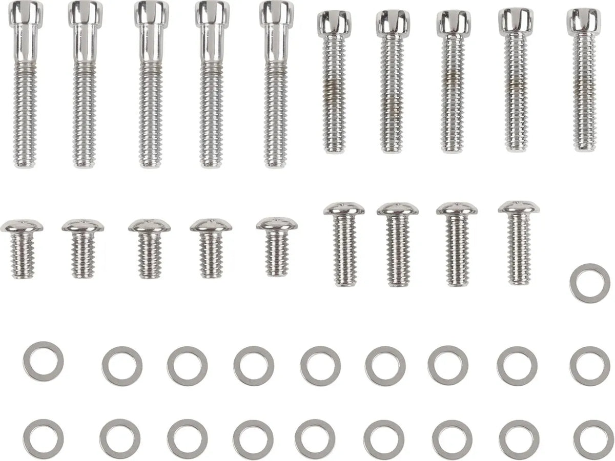 Colony Polished Primary Cover Bolt Kit for Harley FLT 1999-2006