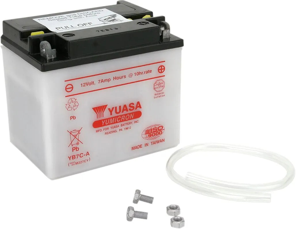 Yuasa Yumicron YB7C-A Battery for Yamaha TW 200 XC 125 1985-2019