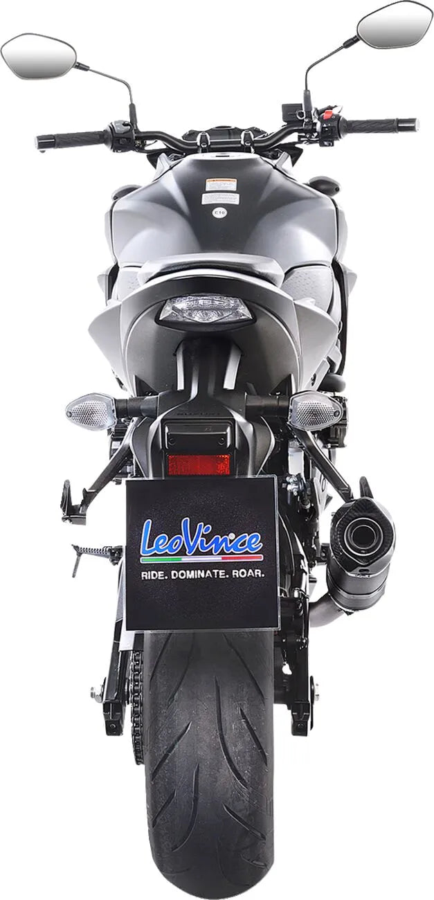 Leovince Lv One Evo Carbon Tłumik Slip-on - Homologacja Drogowa ECE
