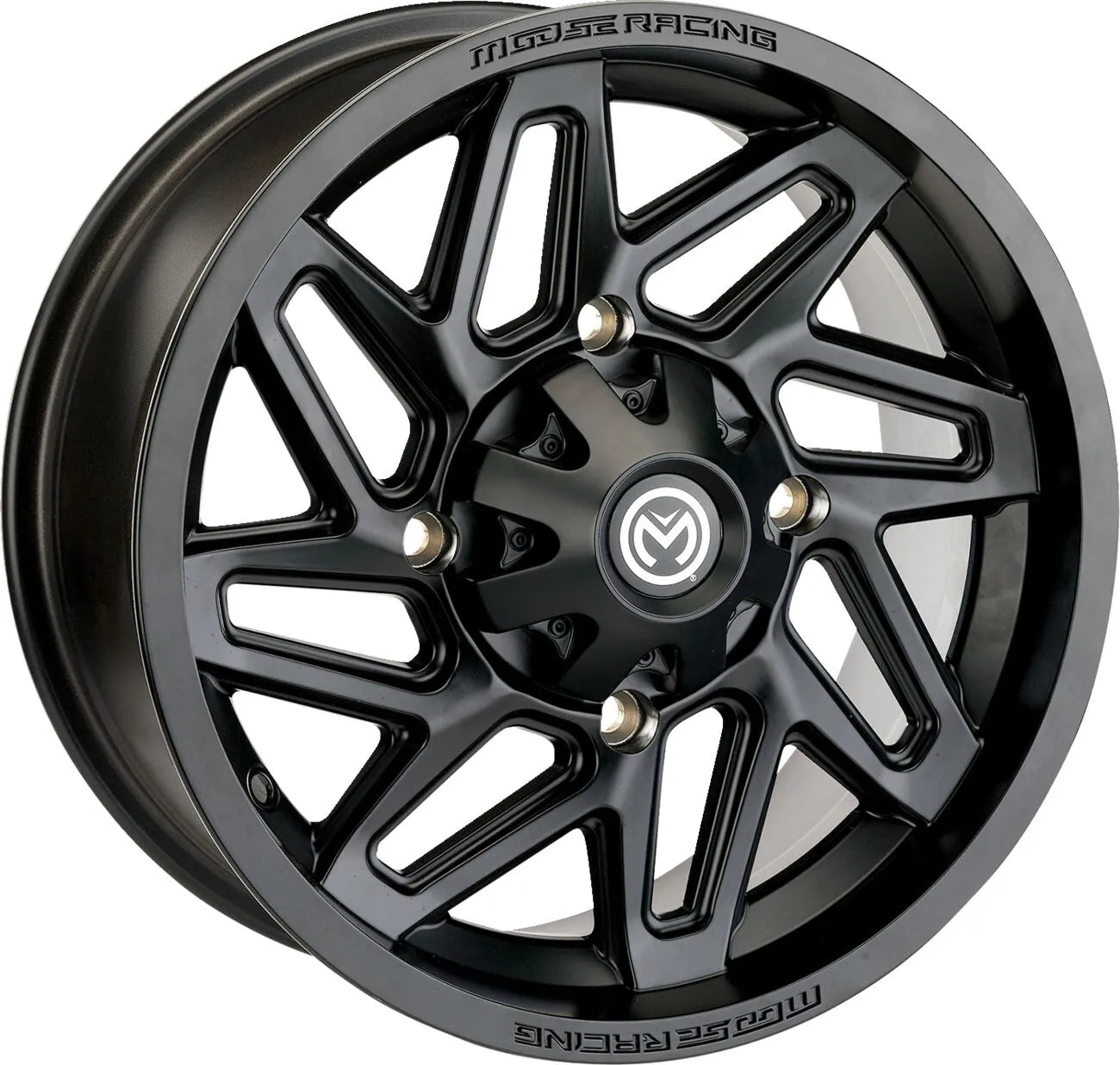 Moose Offroad 361x Wheel - 15x7 Matte Black