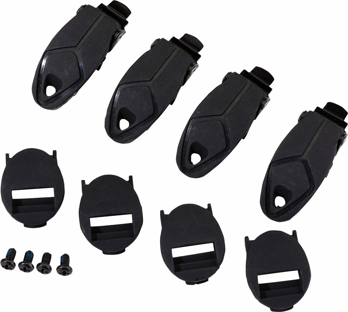 Moose Offroad Soft-Goods Qualifier Boot Buckle Kit Black
