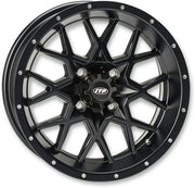 Itp Hurricane Wheel - 12 Inch Matte Black