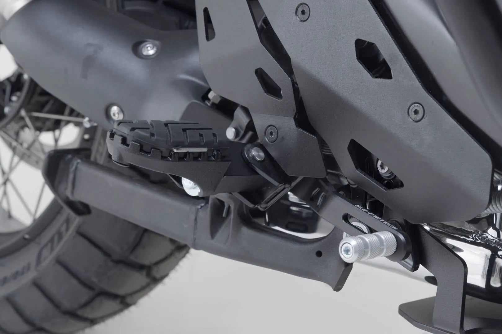 Sw-motech Ion Footrest Kit - Adjustable Motorcycle Foot Pegs