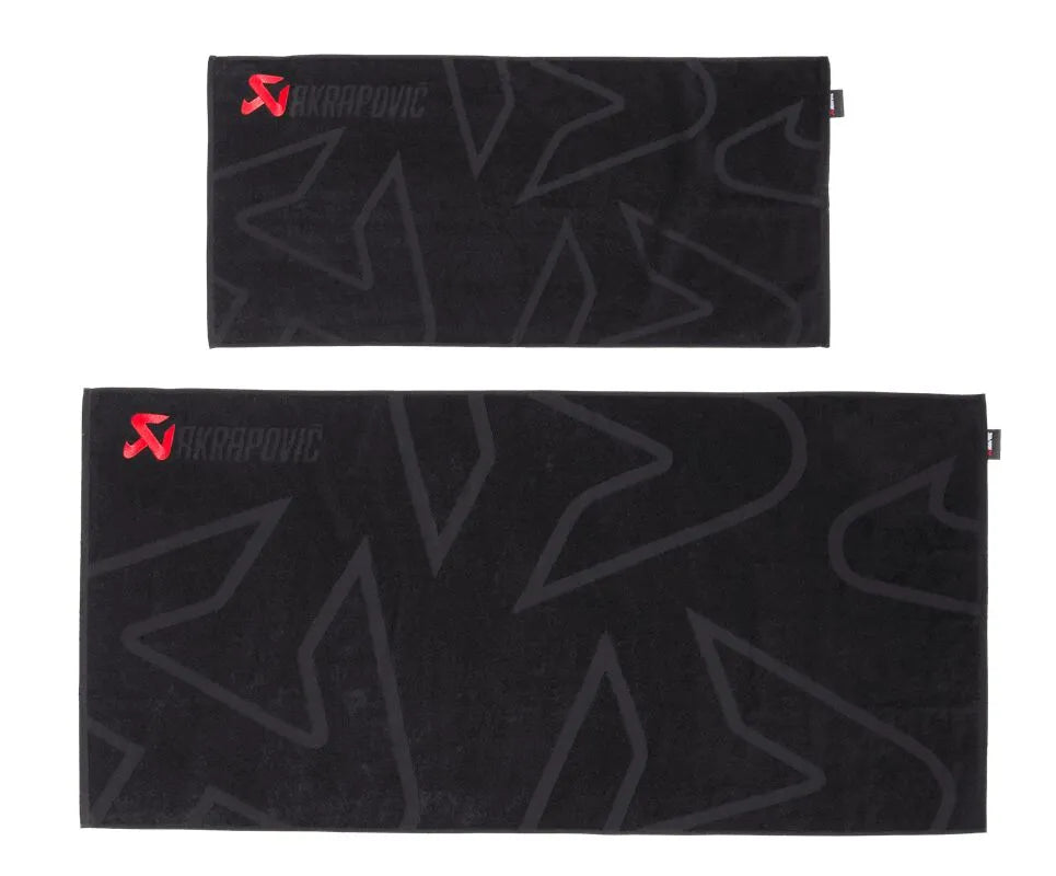 Akrapovic Black Towel Set with 8L Dry Bag