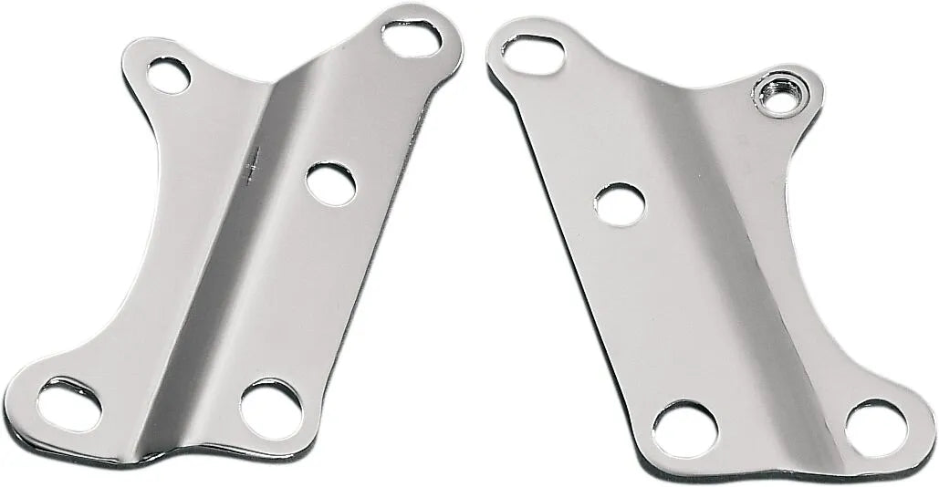 Drag Specialties XL Front Engine Mount Plates Chrome 1984-2003