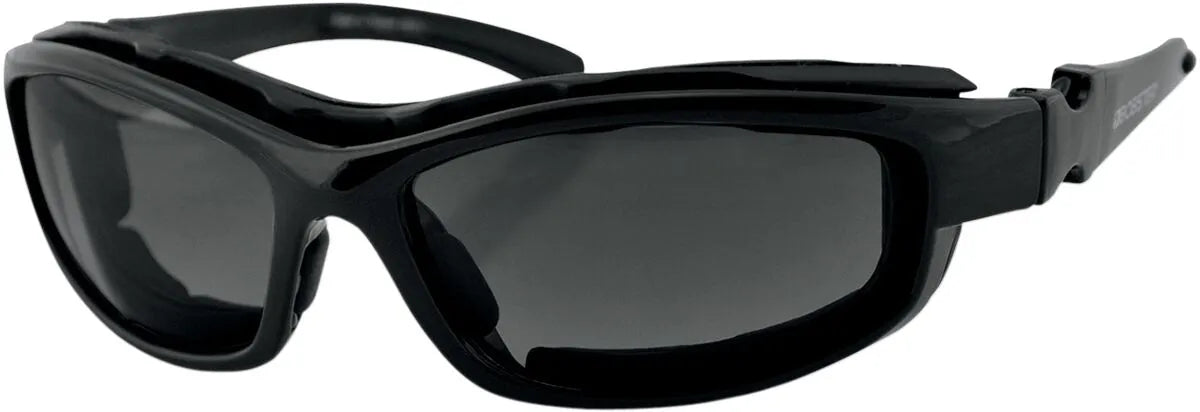 Bobster Road Hog II Convertible Sunglasses Black