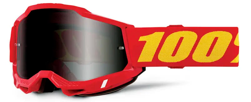 100% Accuri 2 Sand Goggle Red Smoke Lens