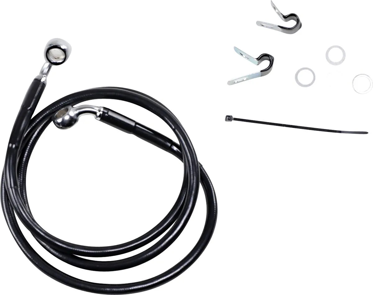 Drag Specialties Wydłużony Przewód Hamulcowy Zestaw 45-3/4"