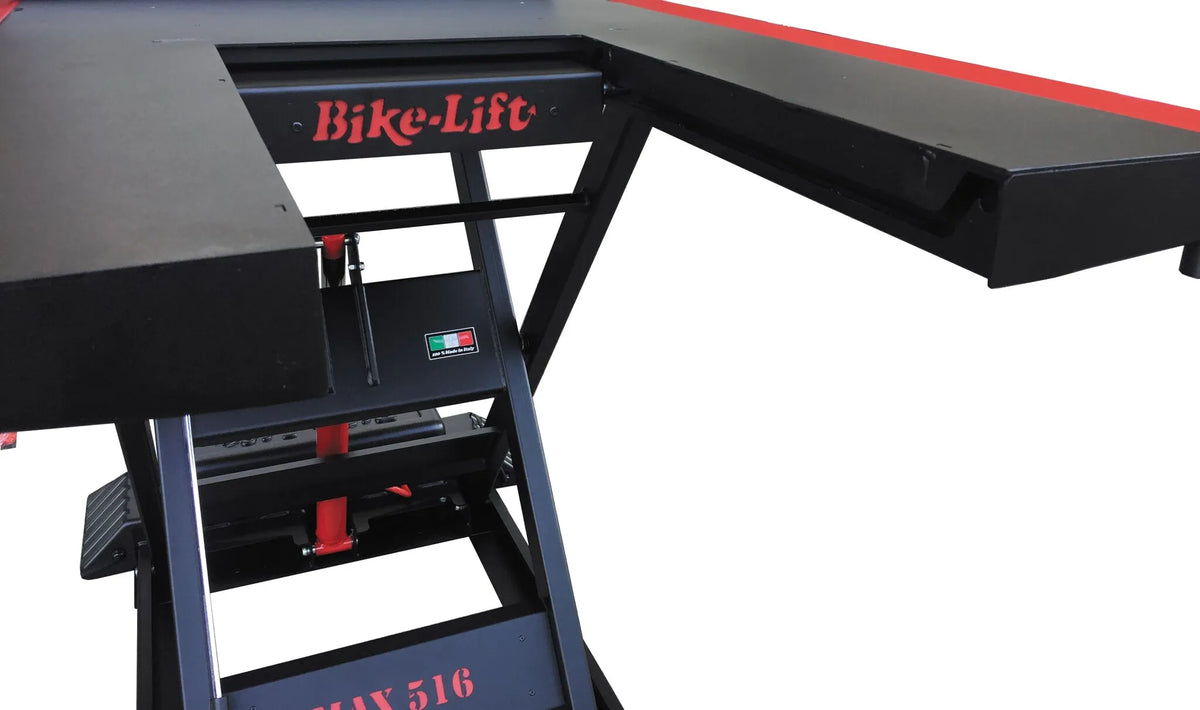 Bike Lift Max 516 Scissor Lift 500 kg Load Capacity with Drop