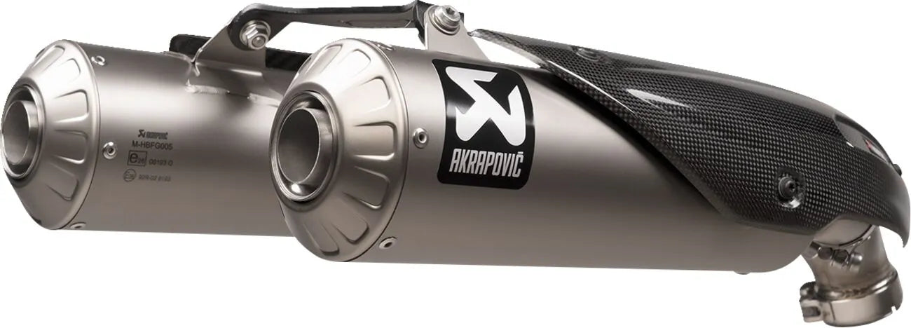 Tłumik Akrapovic Slip-on Dla Lepszych Osiągów Motocykla - Homologacja Drogowa ECE