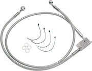 Drag Specialties Wydłużony zestaw przewodów hamulcowych 35.5" Stal nierdzewna