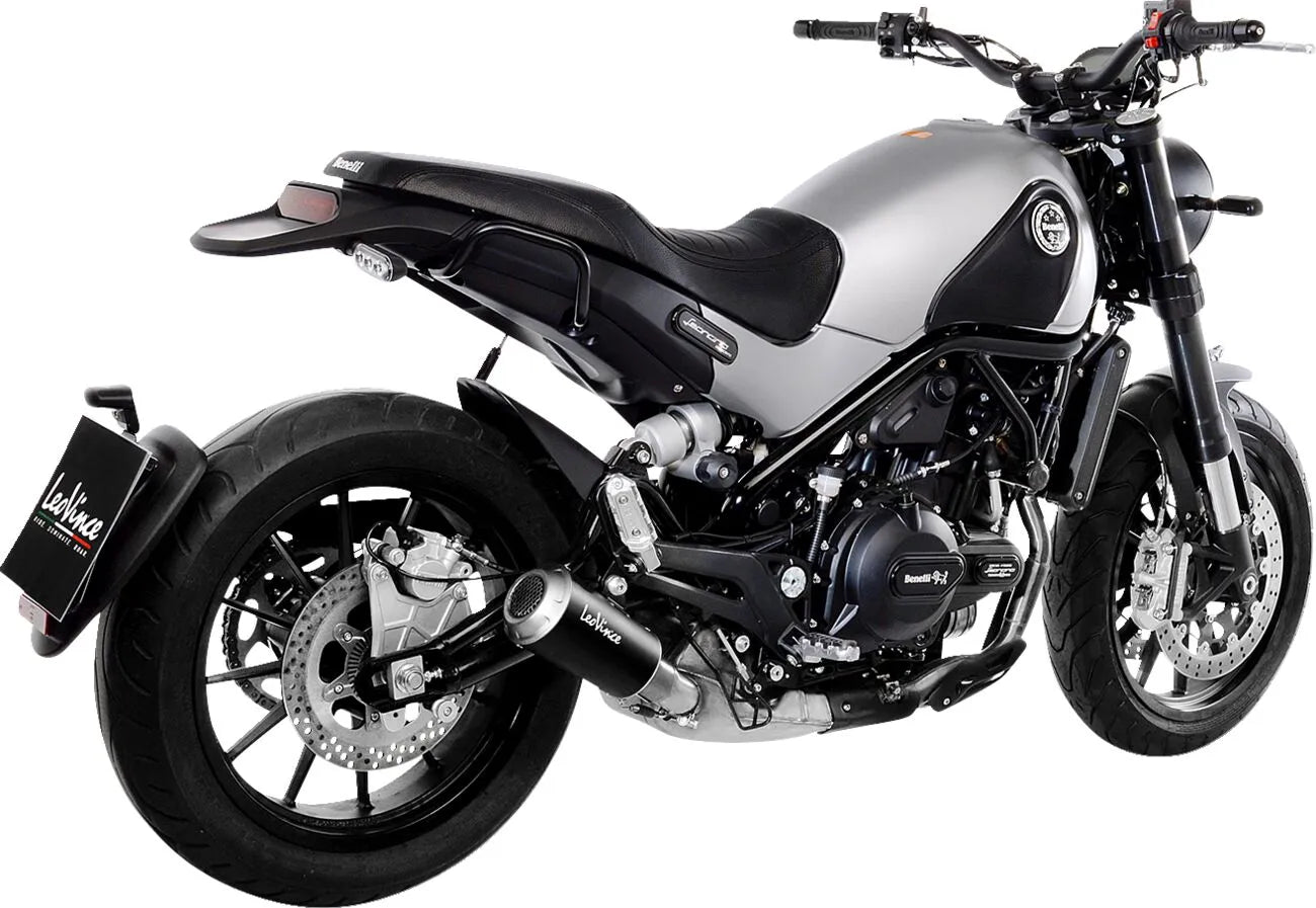 Leovince LV-10 Tłumik Slip-on - Homologacja Drogowa ECE
