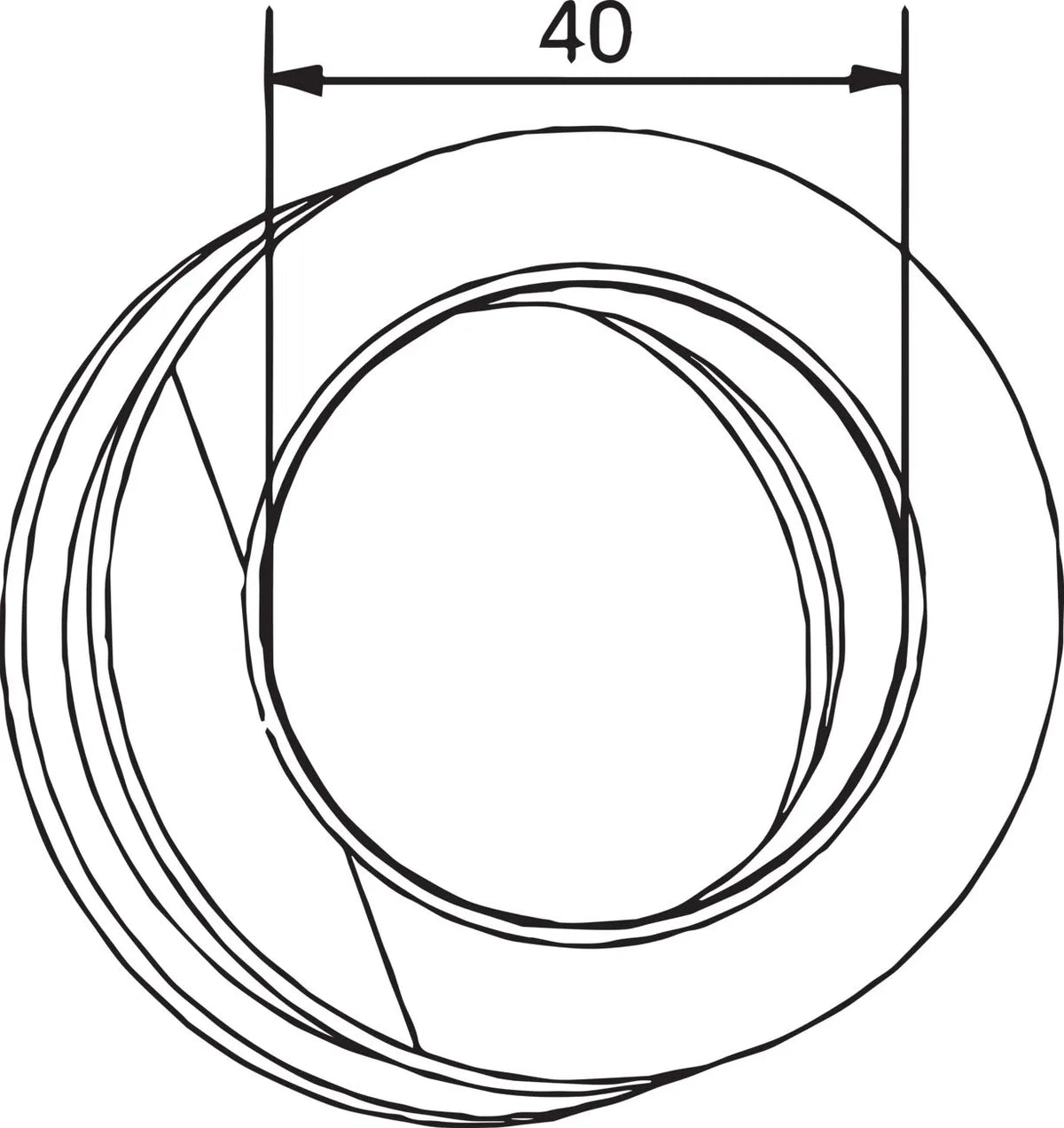 Parts Unlimited Carburetor Mounting Flange Black for Ski-Doo