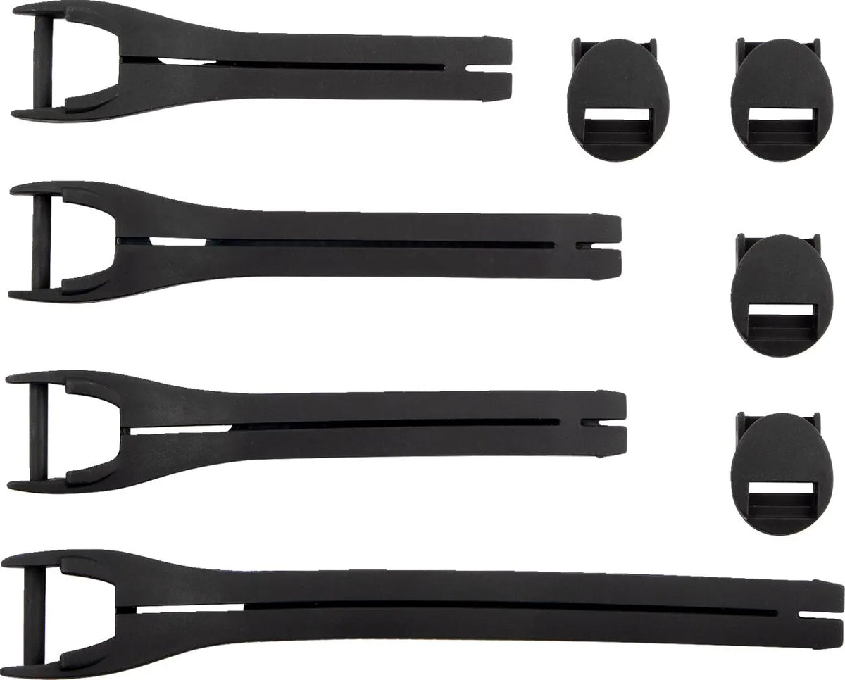 Moose Offroad Qualifier Boot Strap Kit Black