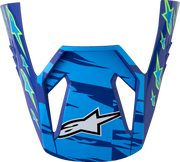 Alpinestars SM3 Falcon Helmet Visor Blue/Black/Pink/Yellow