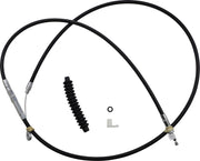 Drag Specialties High-efficiency Black Vinyl Clutch Cable