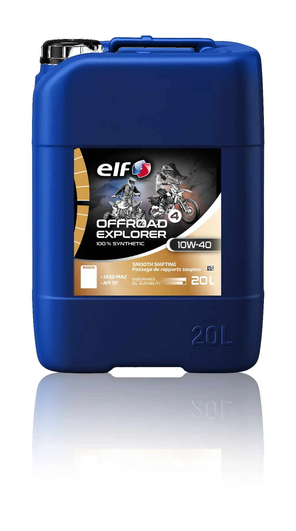 ELF Off-Road 4 Explorer 10W-40 Synthetic Engine Oil 20L