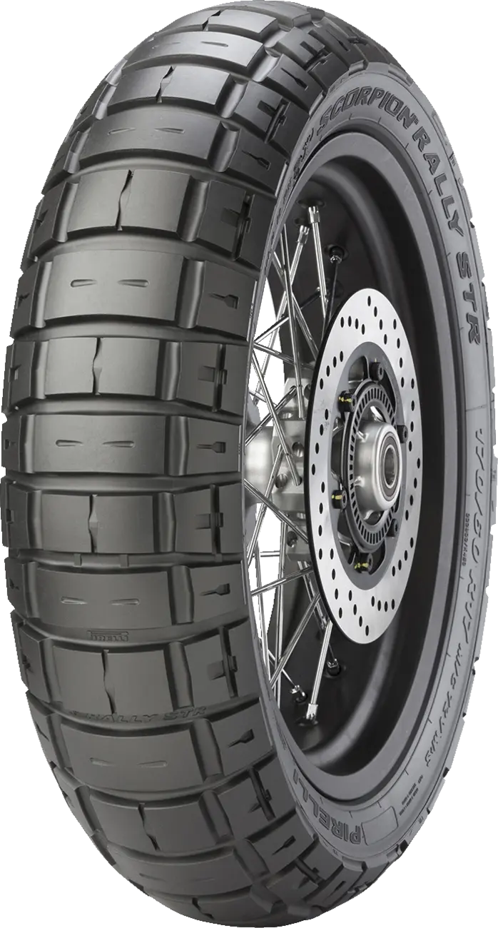 Pirelli Scorpion Rally Str Dual Sport Tire - 130/80r17 Rear