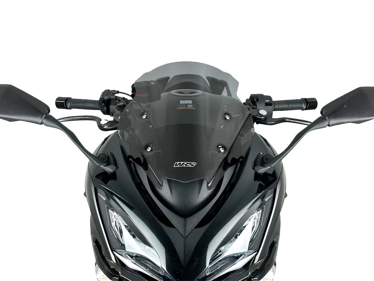 WRS Sport Windscreen - 32cm - Dark Smoke - KA016FS